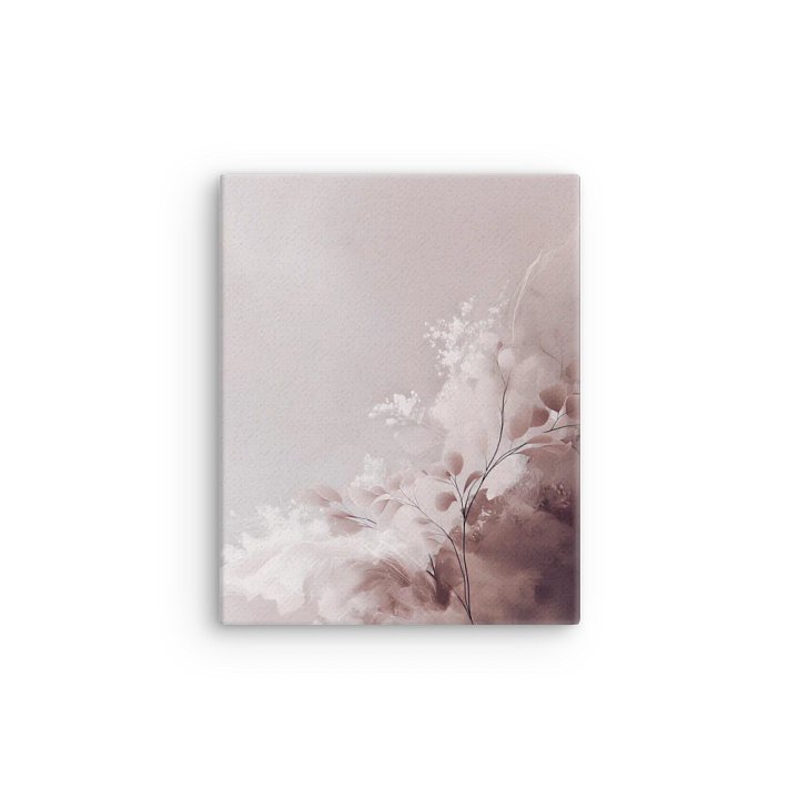 Whispered Petals – Abstract Botanical Wall Art in Soft Blush and Cream product image (12)