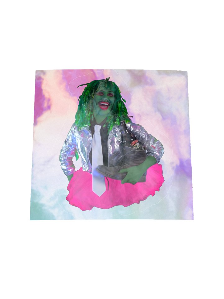Old Greather Holographic Sticker product image (1)