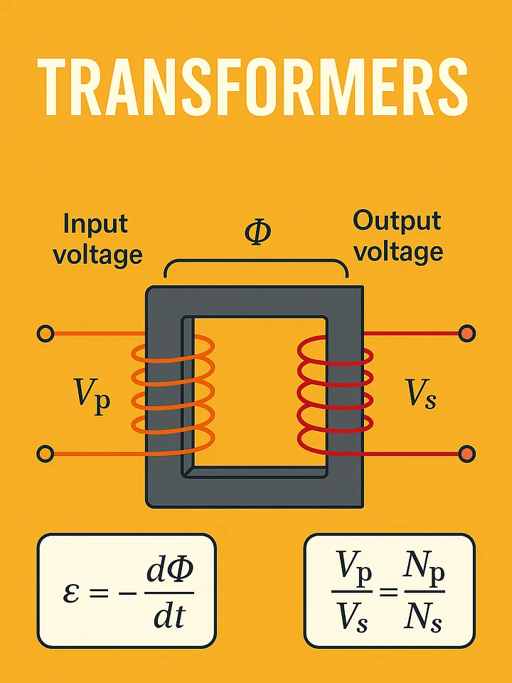 10 Transformer Questions with Full Worked Solutions – Physics Worksheet product image (1)