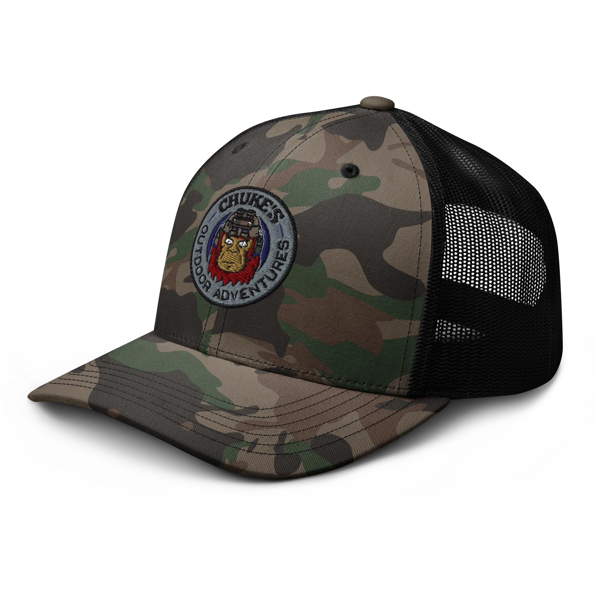 Chuke's Camo Trucker Tac Hat product image (4)