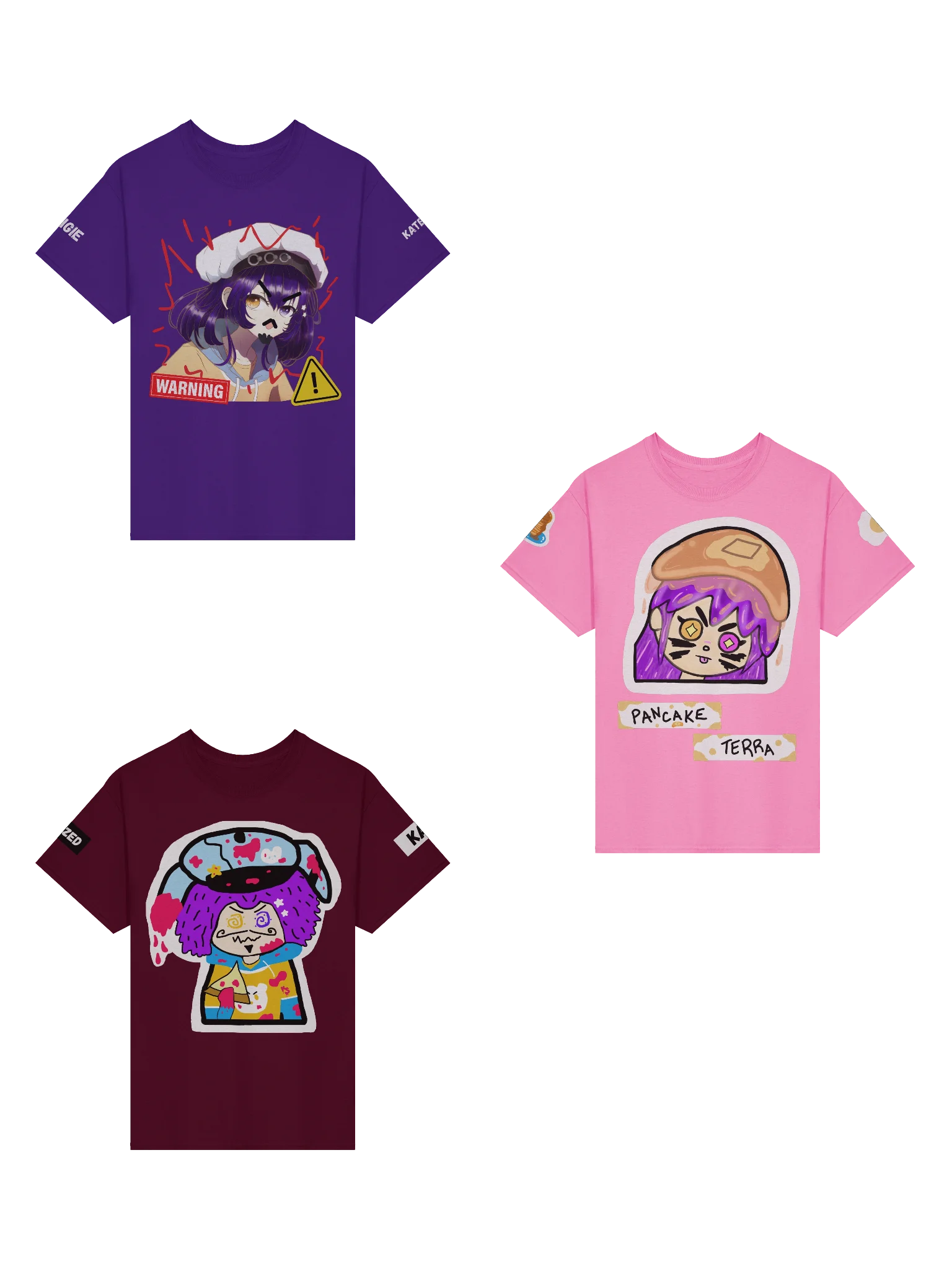 Hangie, Krazed, Pancake Shirts product image (1)