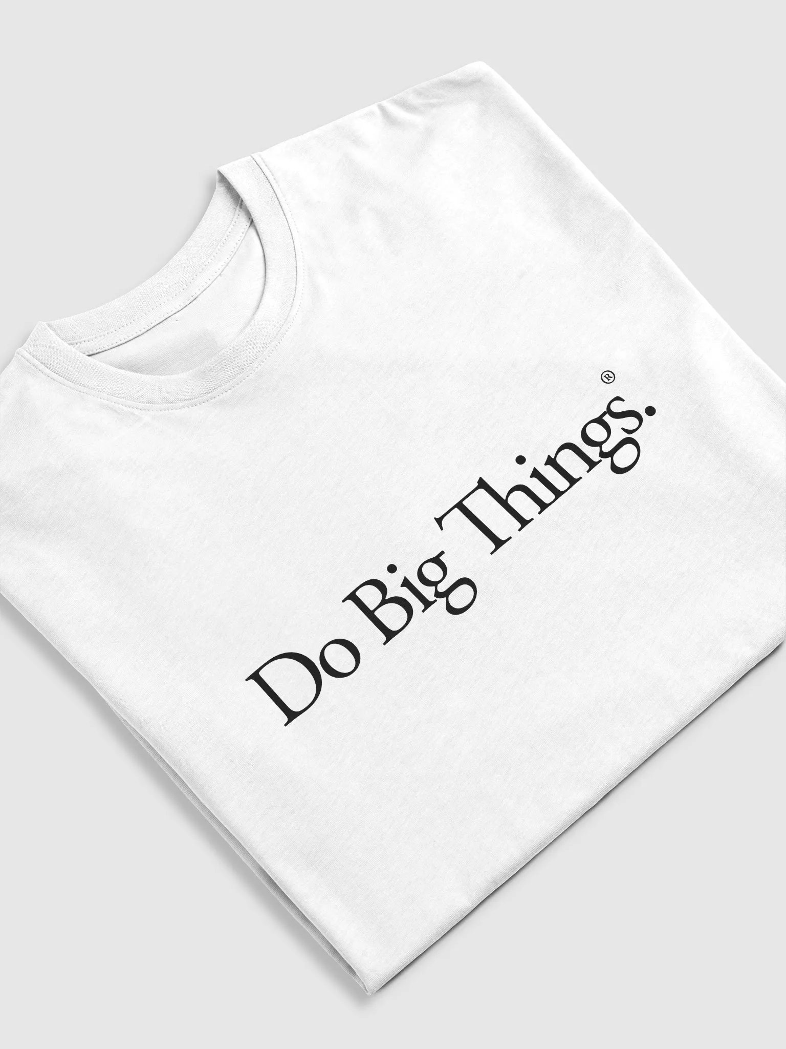Do Big Things T-Shirt - White product image (9)