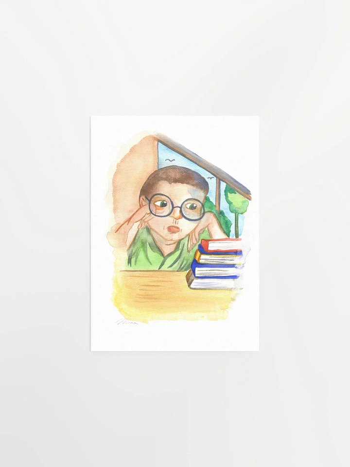 Homework...again Art Print product image (1)