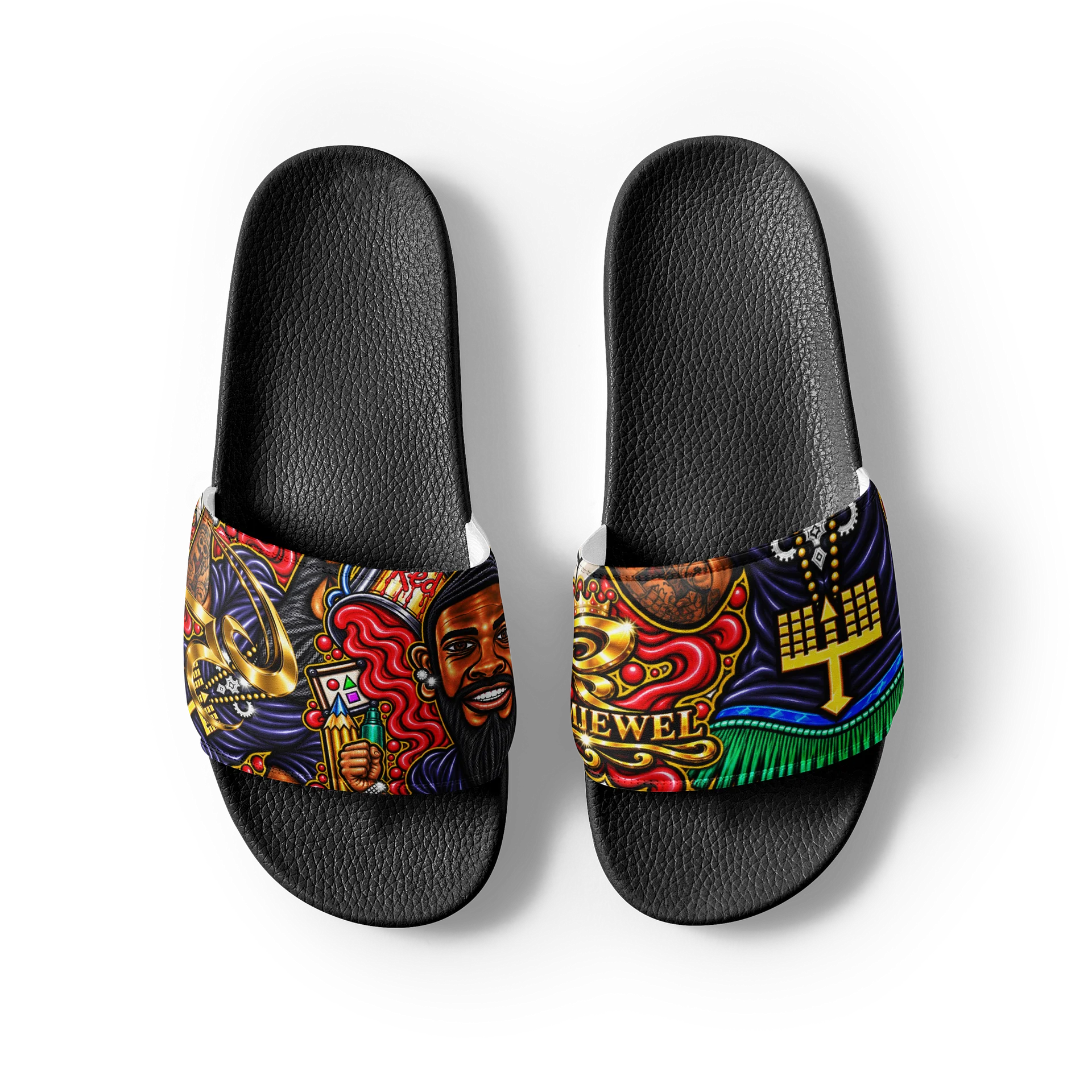 Men’s Caricature R Logo Slides product image (1)