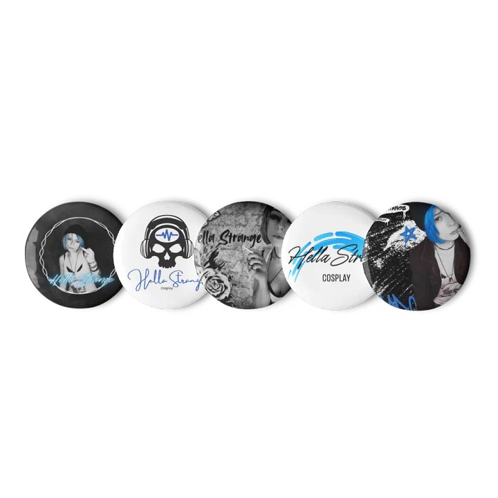 Neon Blue Rebel Pin Set product image (3)