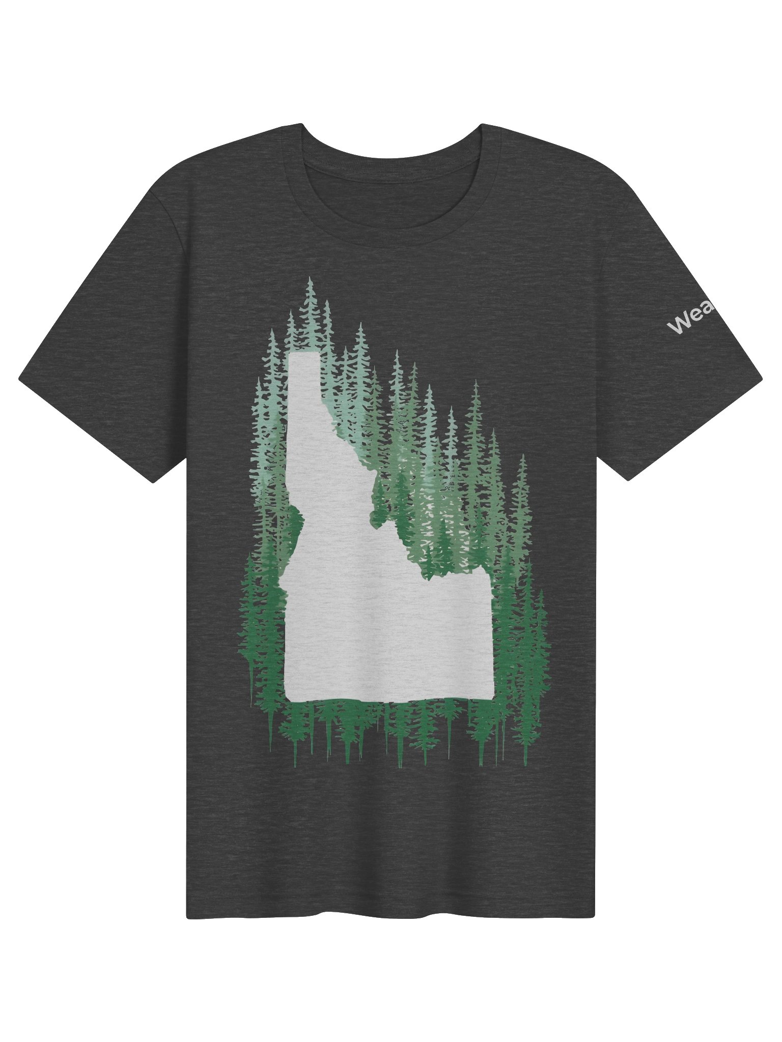 Idaho Outline T-Shirt product image (3)
