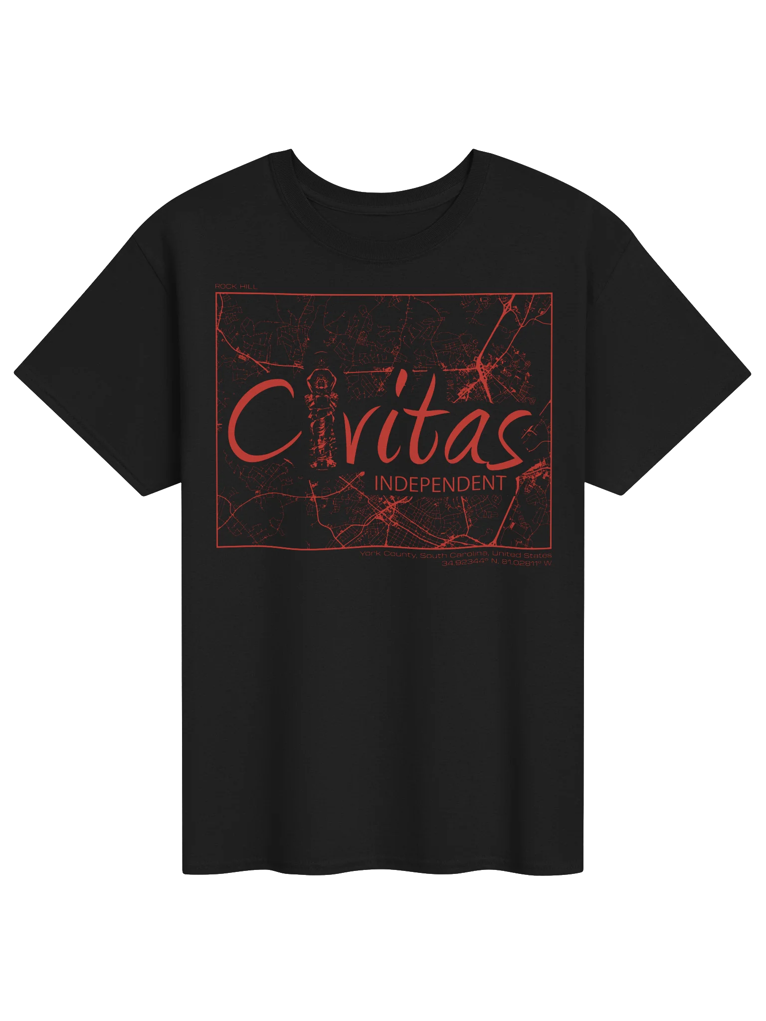 Civitas City Map T-Shirt product image (1)