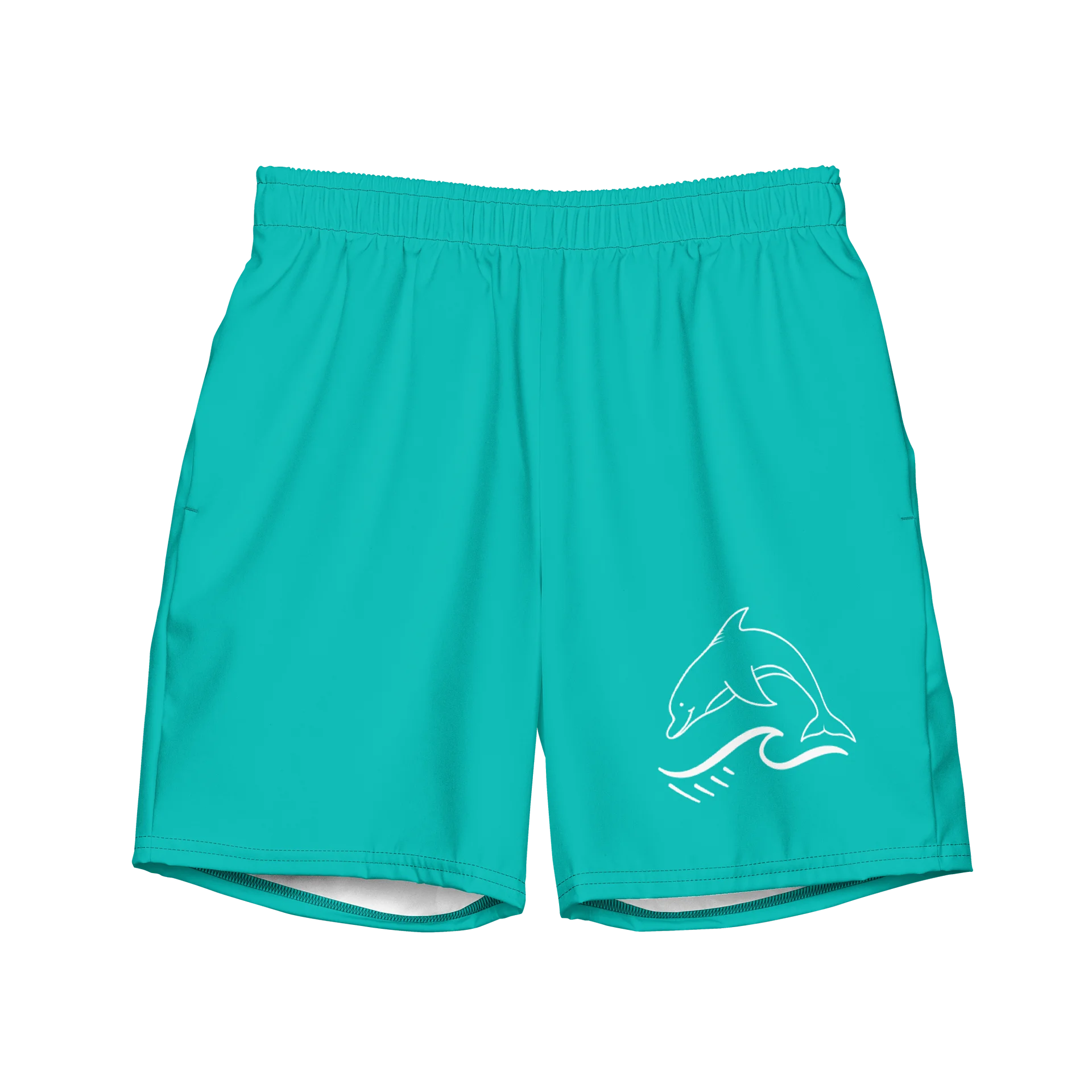 Dolphin Dreams All-Over Swim Trunks product image (1)