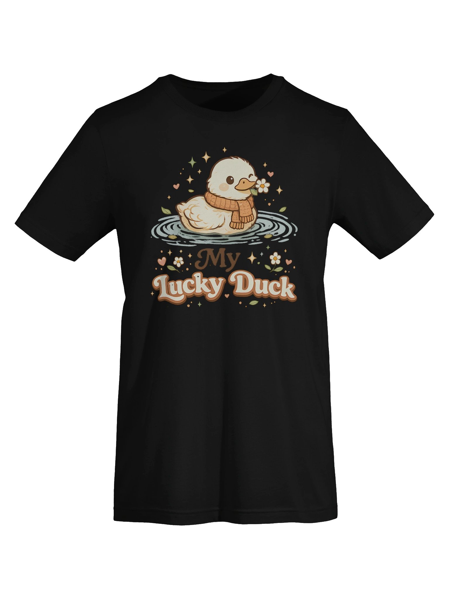 My Lucky Duck Couple Tee, Cute Matching Duck Shirt, Funny Graphic Shirt Idea product image (5)