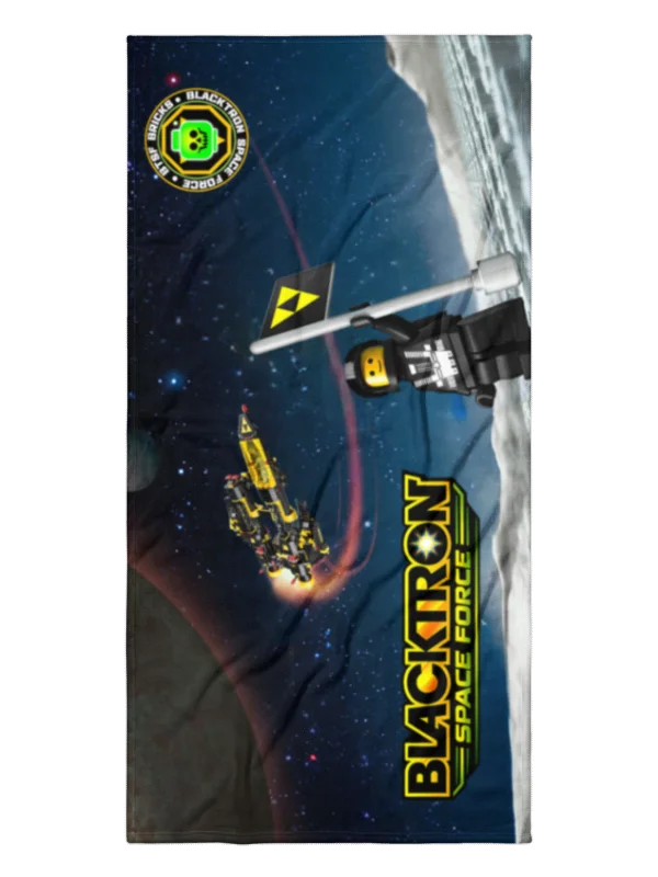 Blacktron Space Force Beach Towel product image (3)