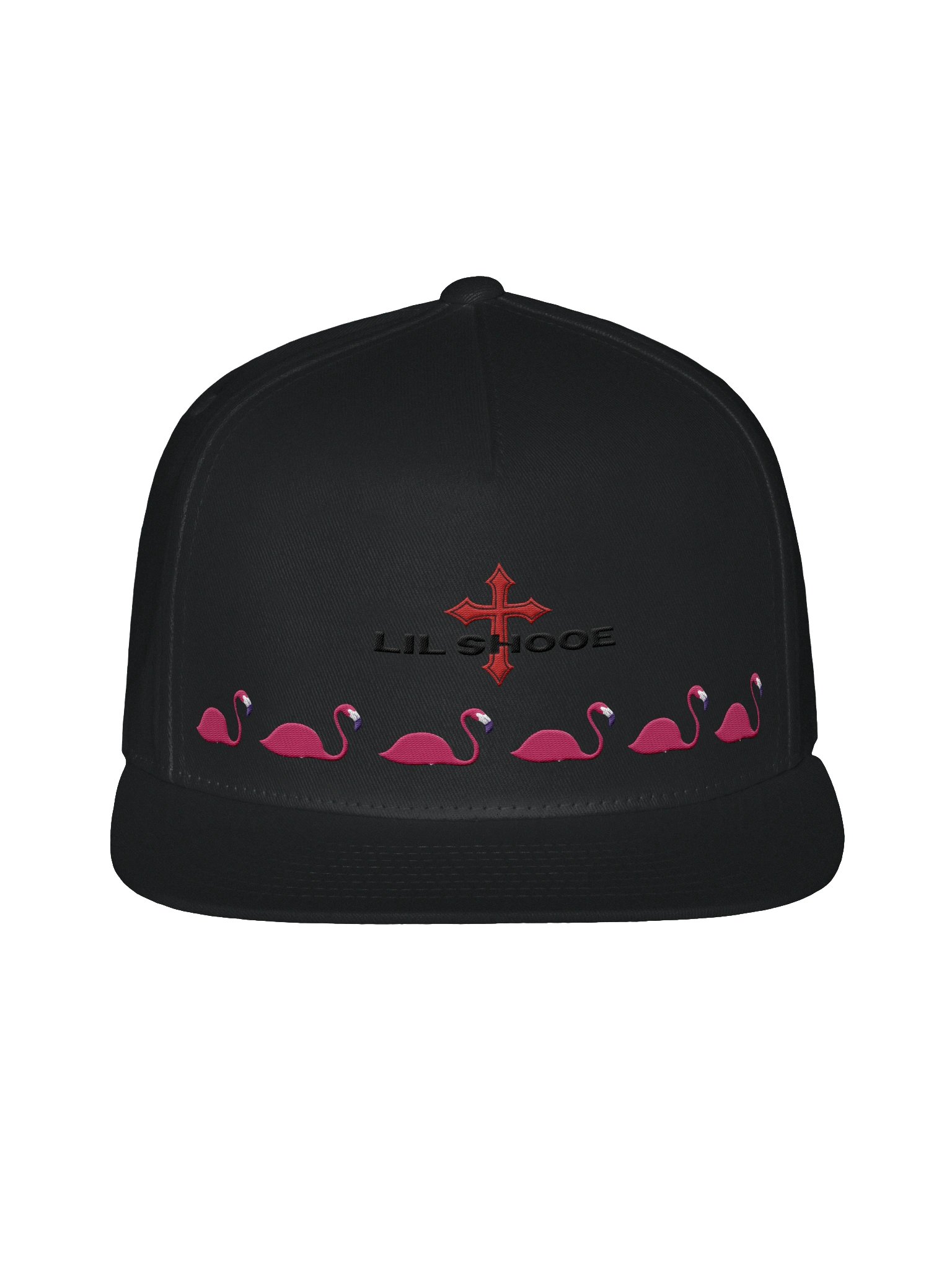 Flamingo Cross Snapback Cap product image (1)