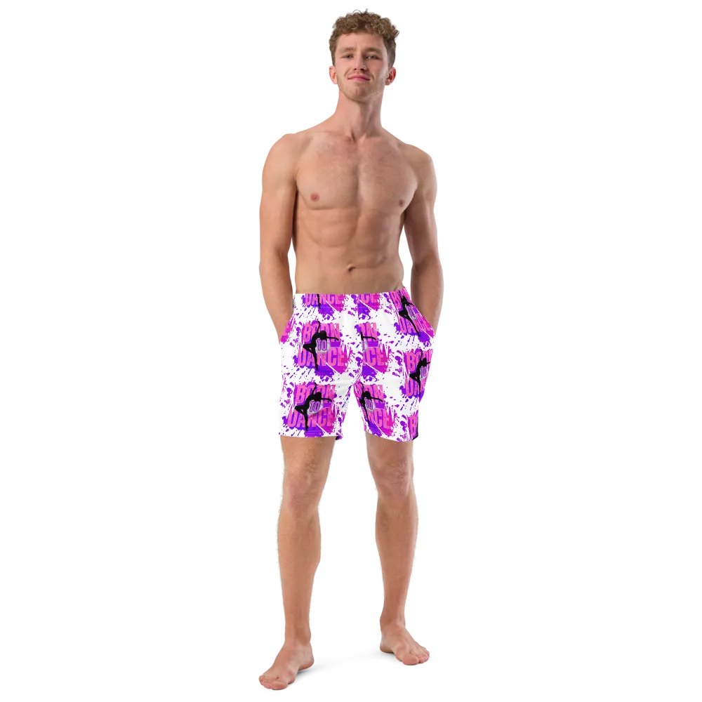 Born to Dance Her Silhouette All-Over Swim Trunks product image (10)