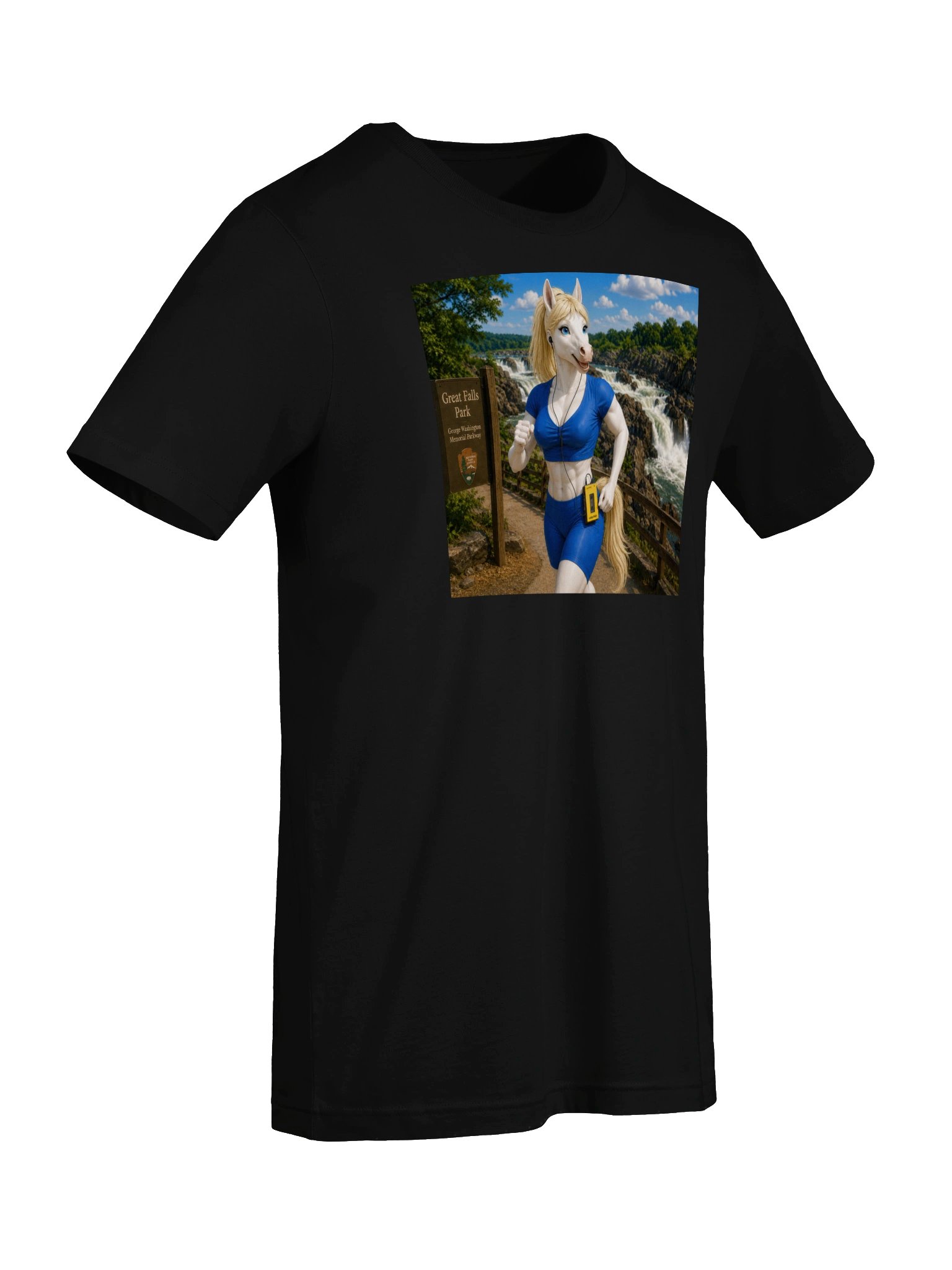 Mystery Mare Jogging Shirt. product image (7)