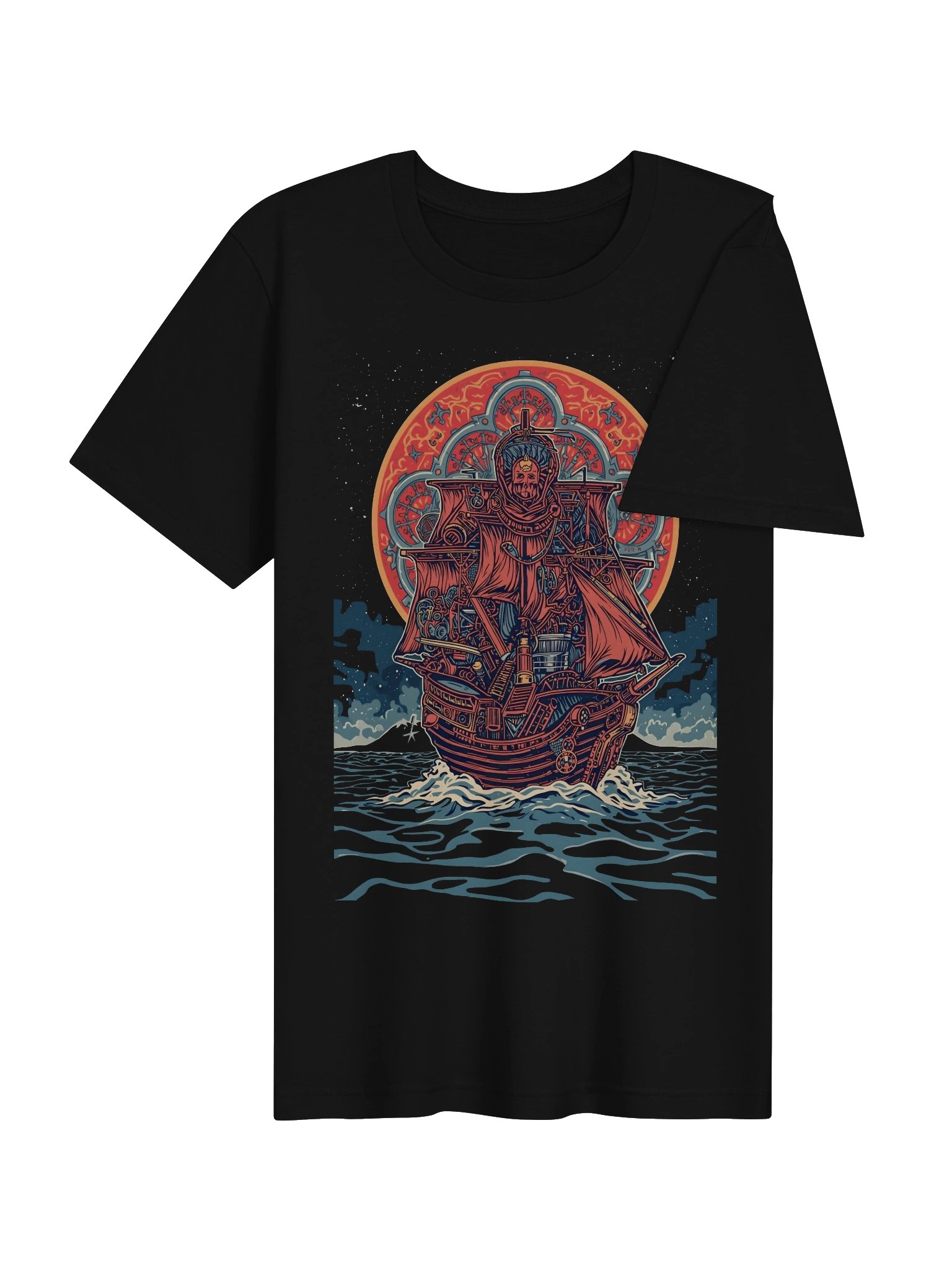 Mystical Ghost Ship Lightweight T-Shirt product image (7)