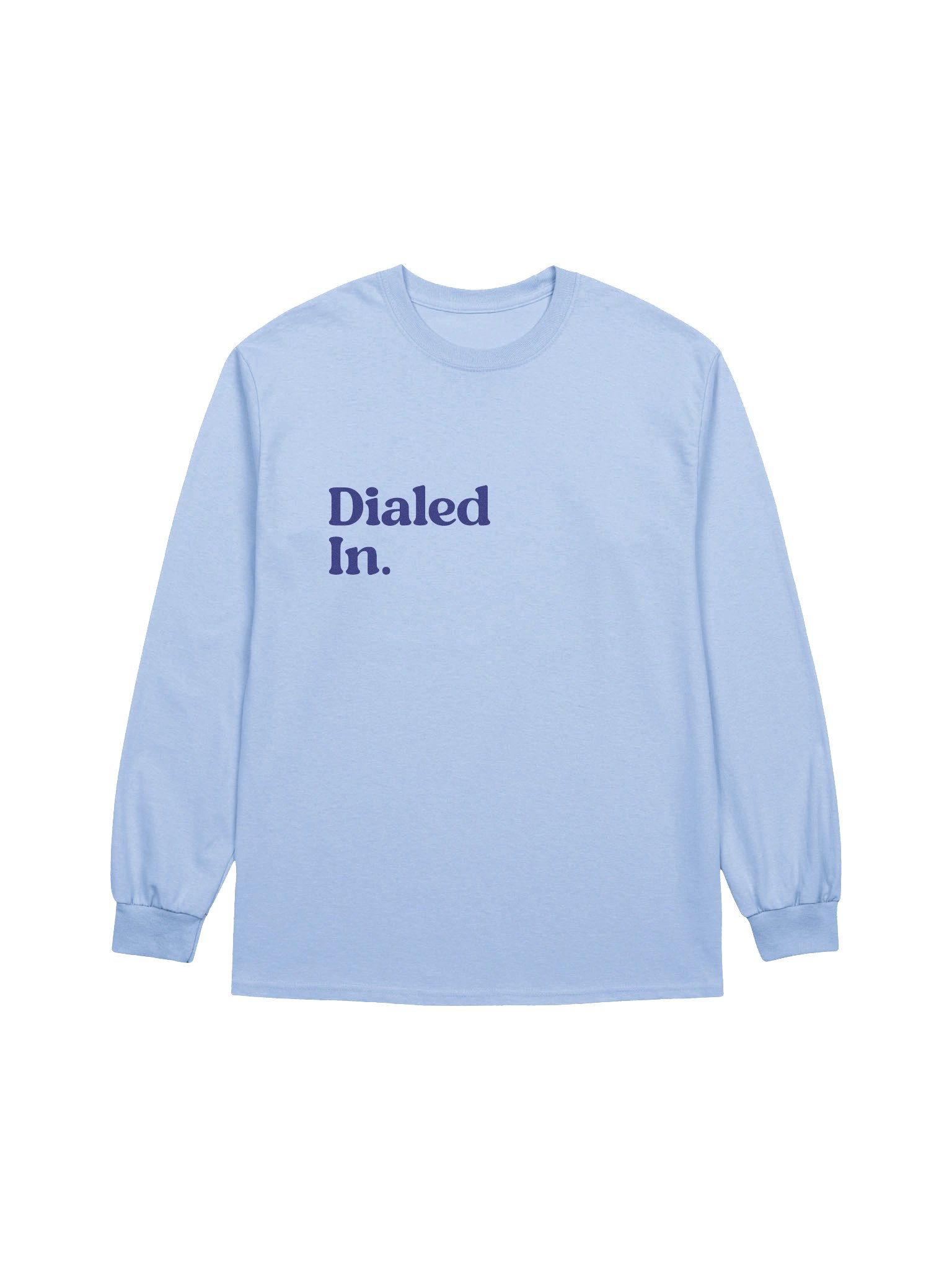 Dialed In. - Navy Long Sleeve product image (2)