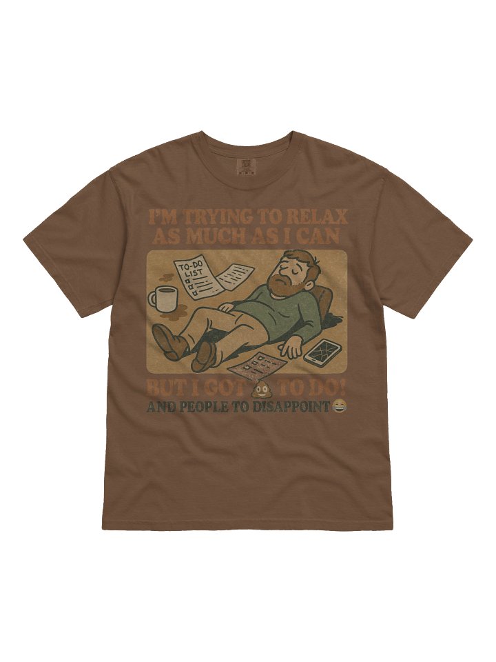 Chill & Hustle Relaxed Tee product image (2)