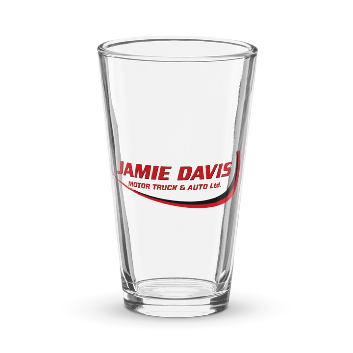 Jamie Davis Motor Truck & Auto Shaker Pint Glass product image (1)