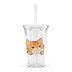 The Peeking Bob Cat - Premium Insulated Transparent Tumbler