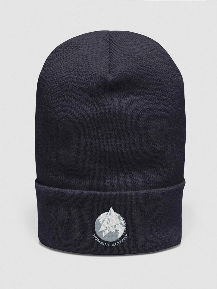 Nomadic Activist Embroidered Beanie product image (3)