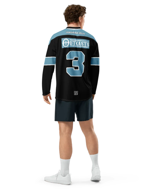 Outcasts Hockey Jersey Teal/Black product image (4)