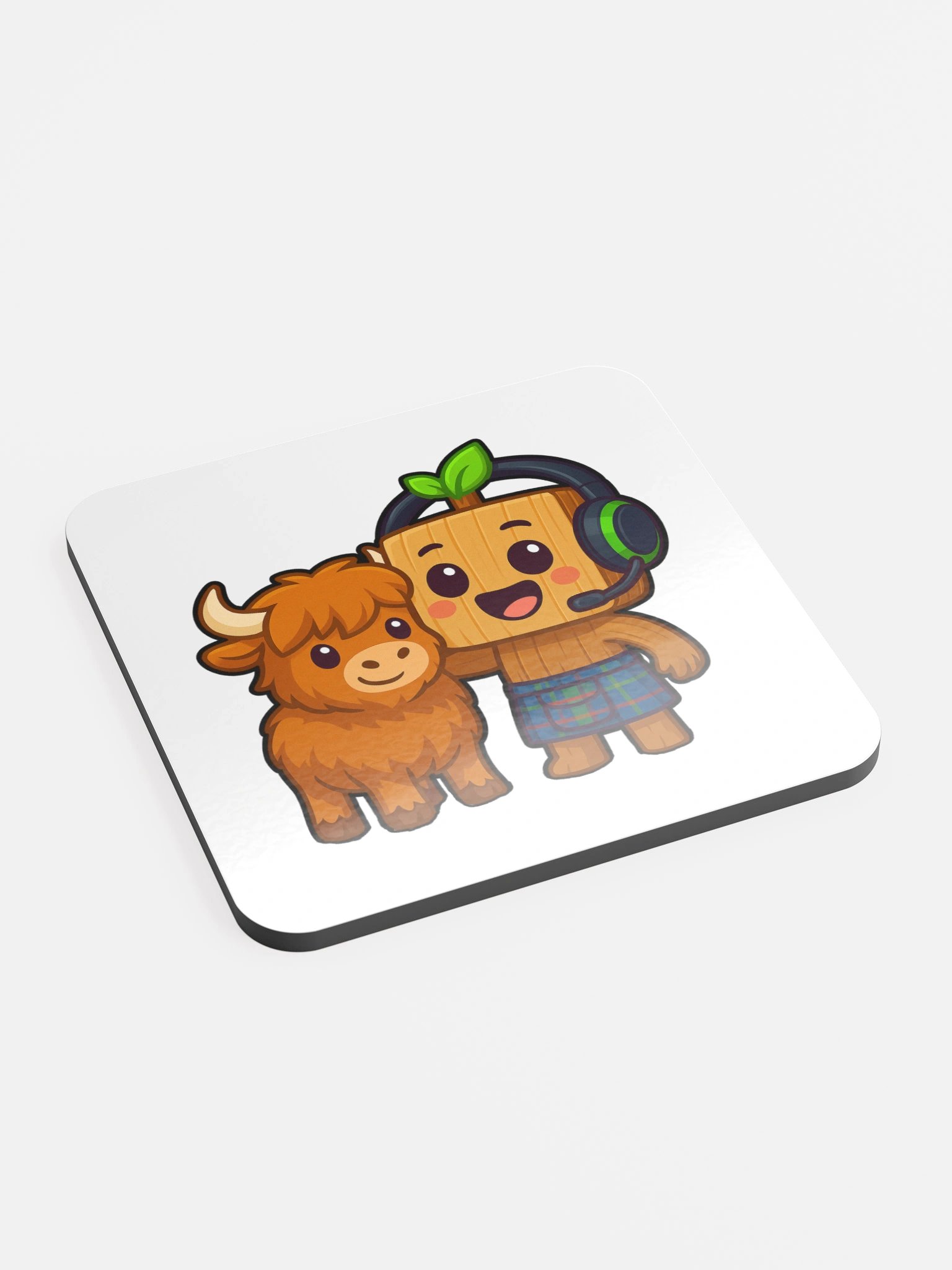Tree Highland Coaster White product image (2)