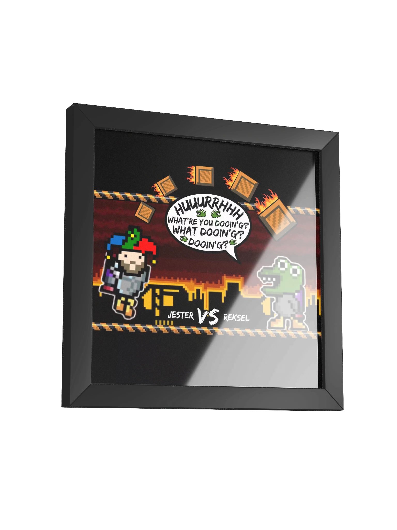 Jester vs Reksel Showdown Framed Poster product image (16)