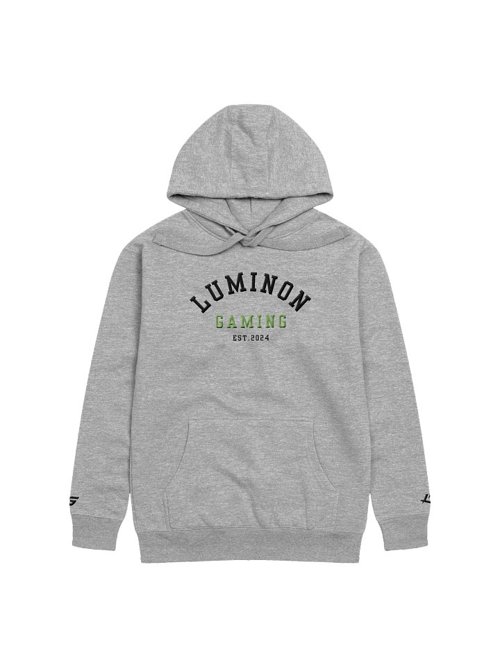 Legacy Luminon Embroidered Hoodie - Gray product image (1)