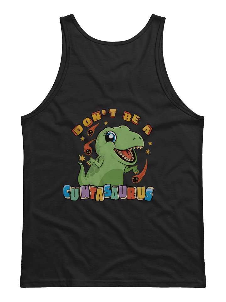 GRIM FAM – DON’T BE A CUNTASAURUS – DINO TANKTOP/SINGLET #1 product image (8)