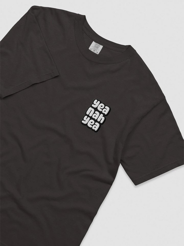 Yea Nah Yea Garment-Dyed Heavyweight T-shirt product image (1)