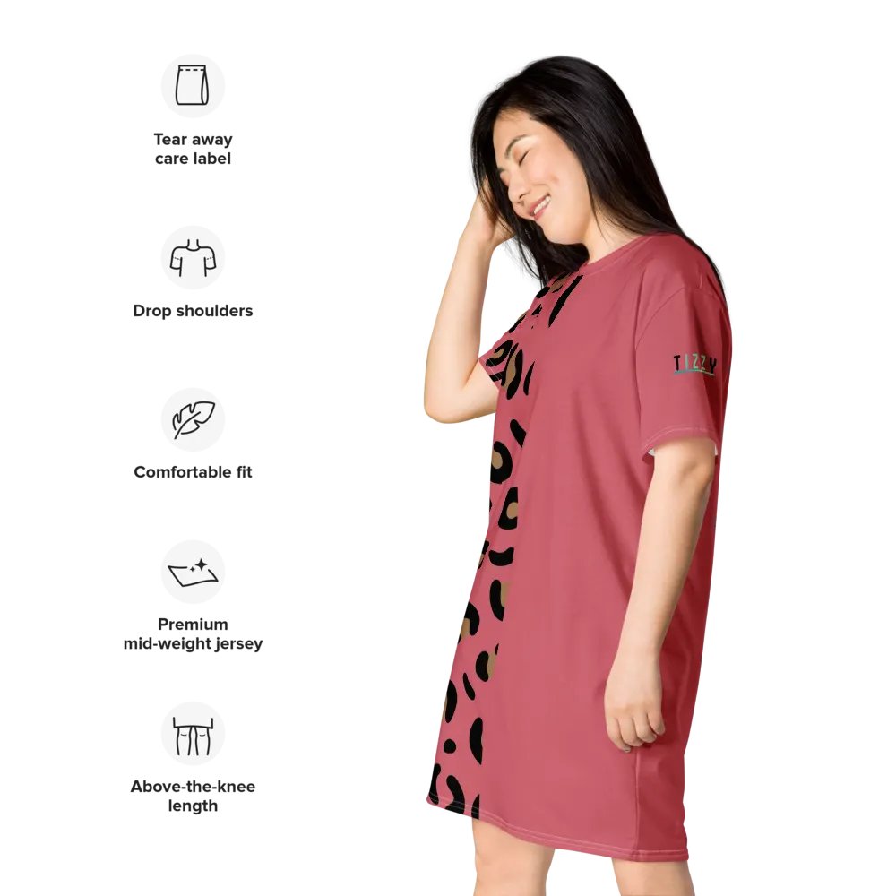 Tizzy Cabaret Leopard Dress product image (3)