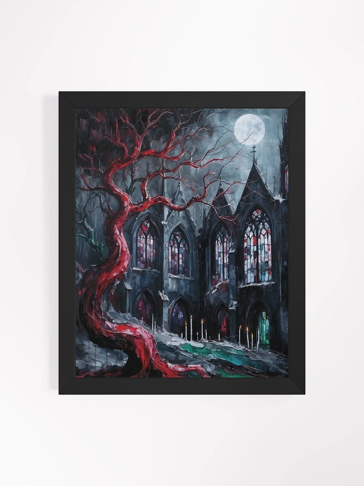 Gothic Nightfall Framed Print product image (9)