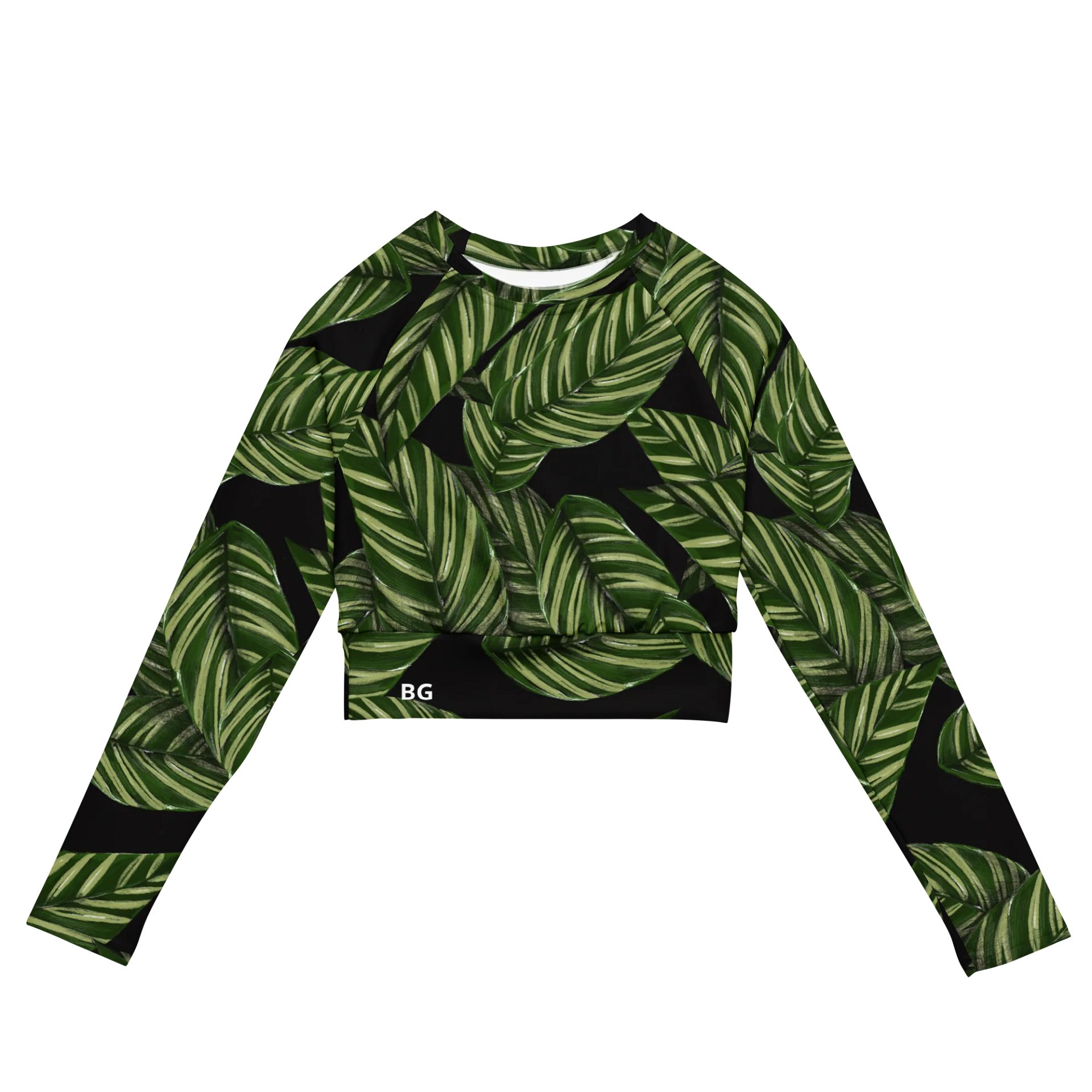 Barry Grady Leaf Recycled Crop Top product image (2)