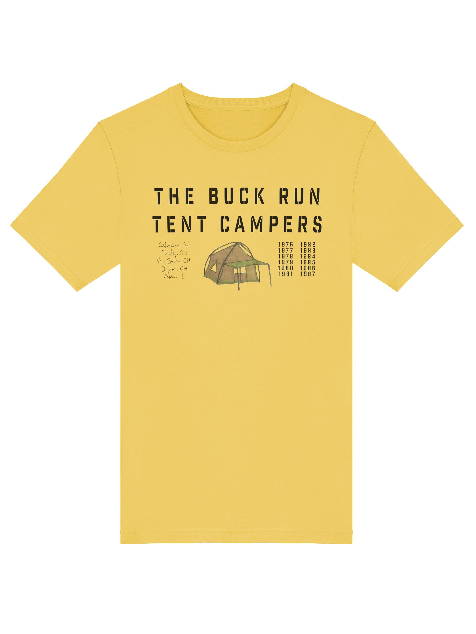 Buck Run Tent Campers T-Shirt product image (5)