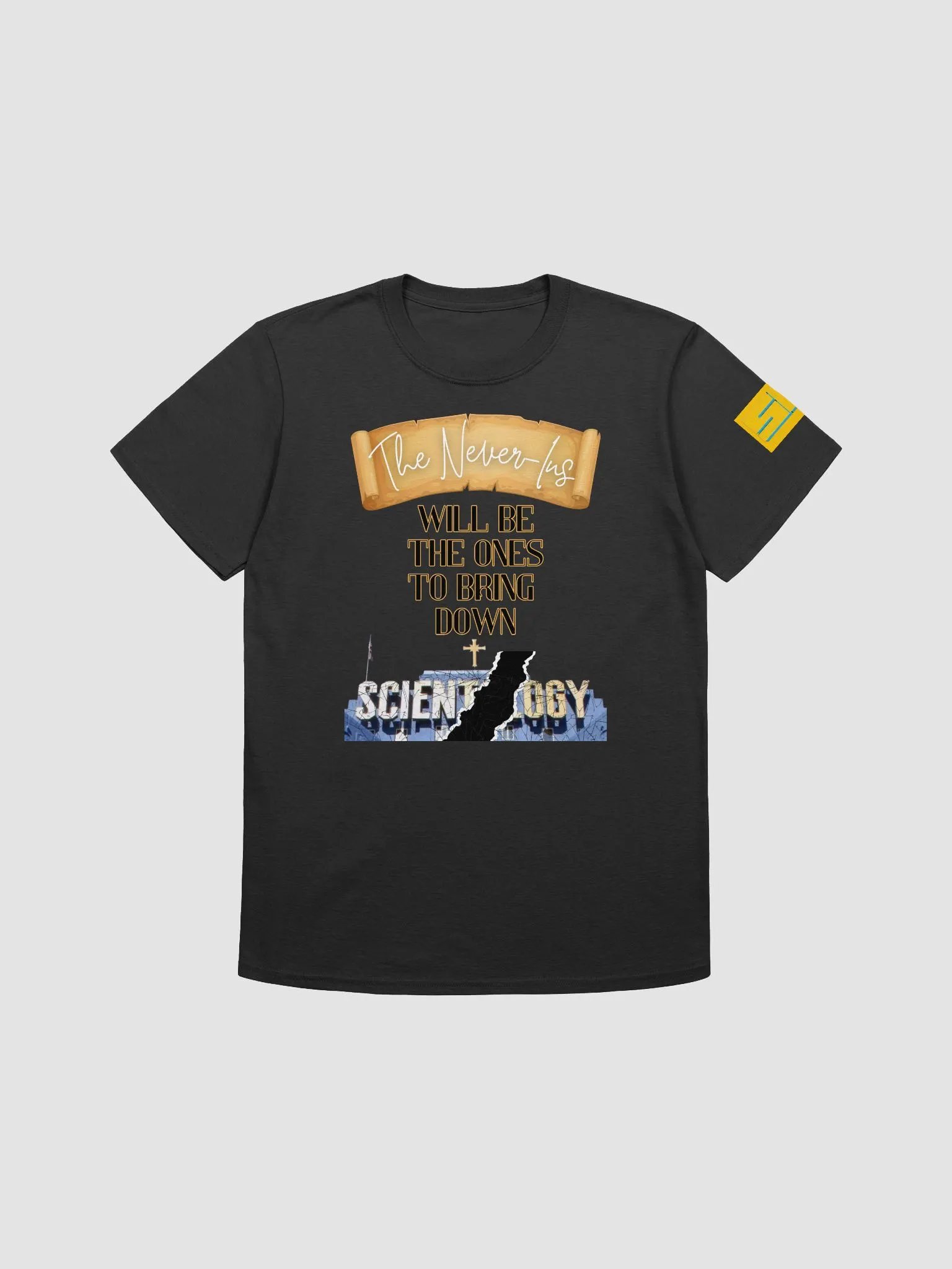 Never-Ins Bringing Down Scientology Supersoft Tshirt product image (1)