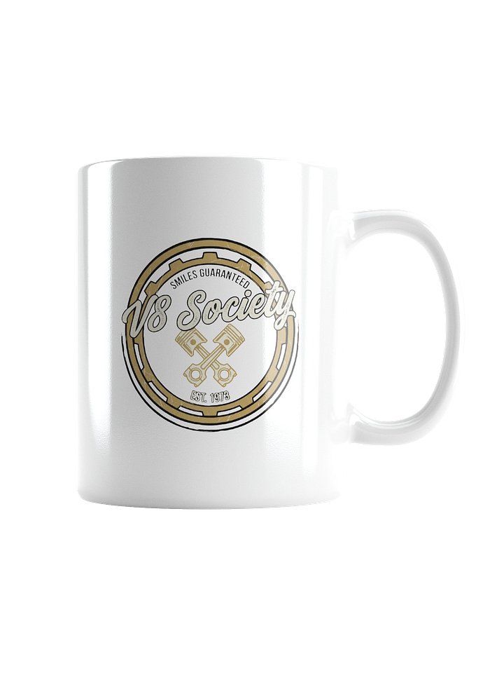 V8 Society Golden Engine Mug product image (5)