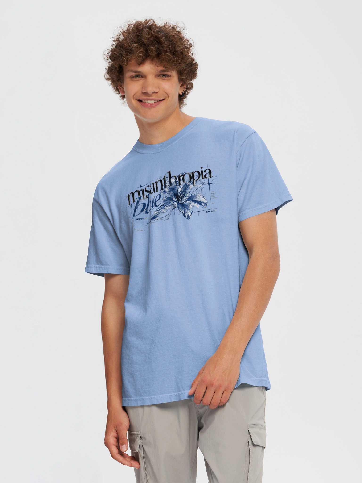 MISANTHROPIA BLUE TEE product image (13)