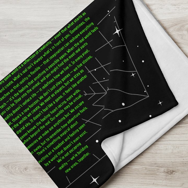 We Love VR Pixel Heart Throw Blanket product image (2)