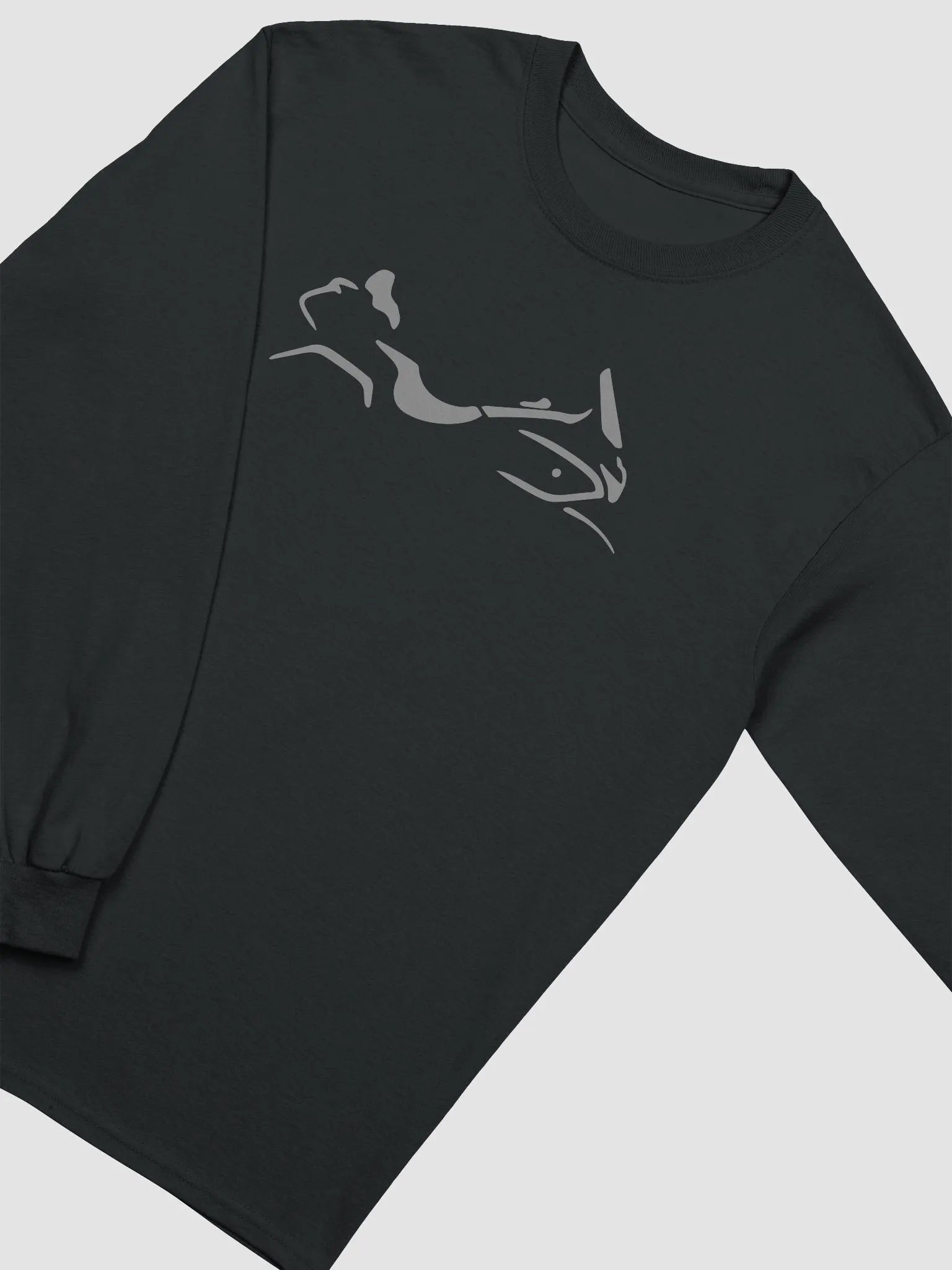 Shadow Wing Long-Sleeve Tee (Gildan) product image (3)