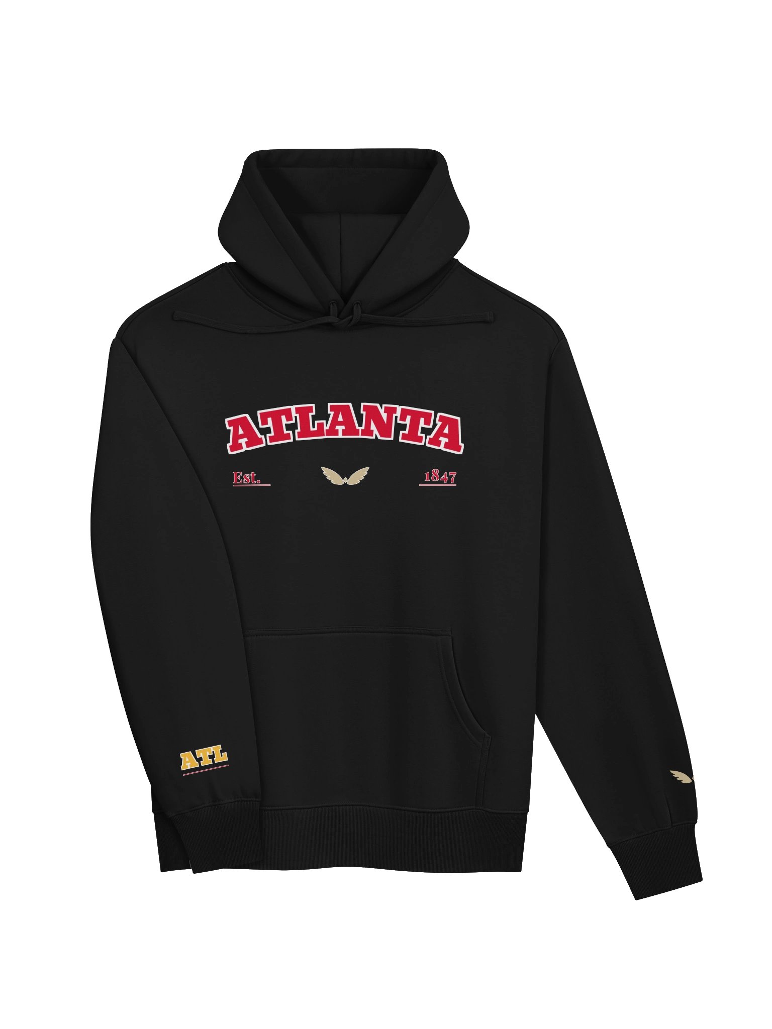 GAME DAY — Atlanta Classic · Hoodie · Black product image (3)