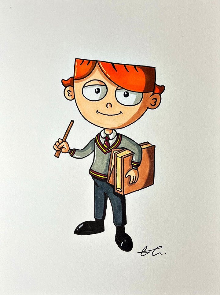 HP Day 1 Original Drawing product image (1)
