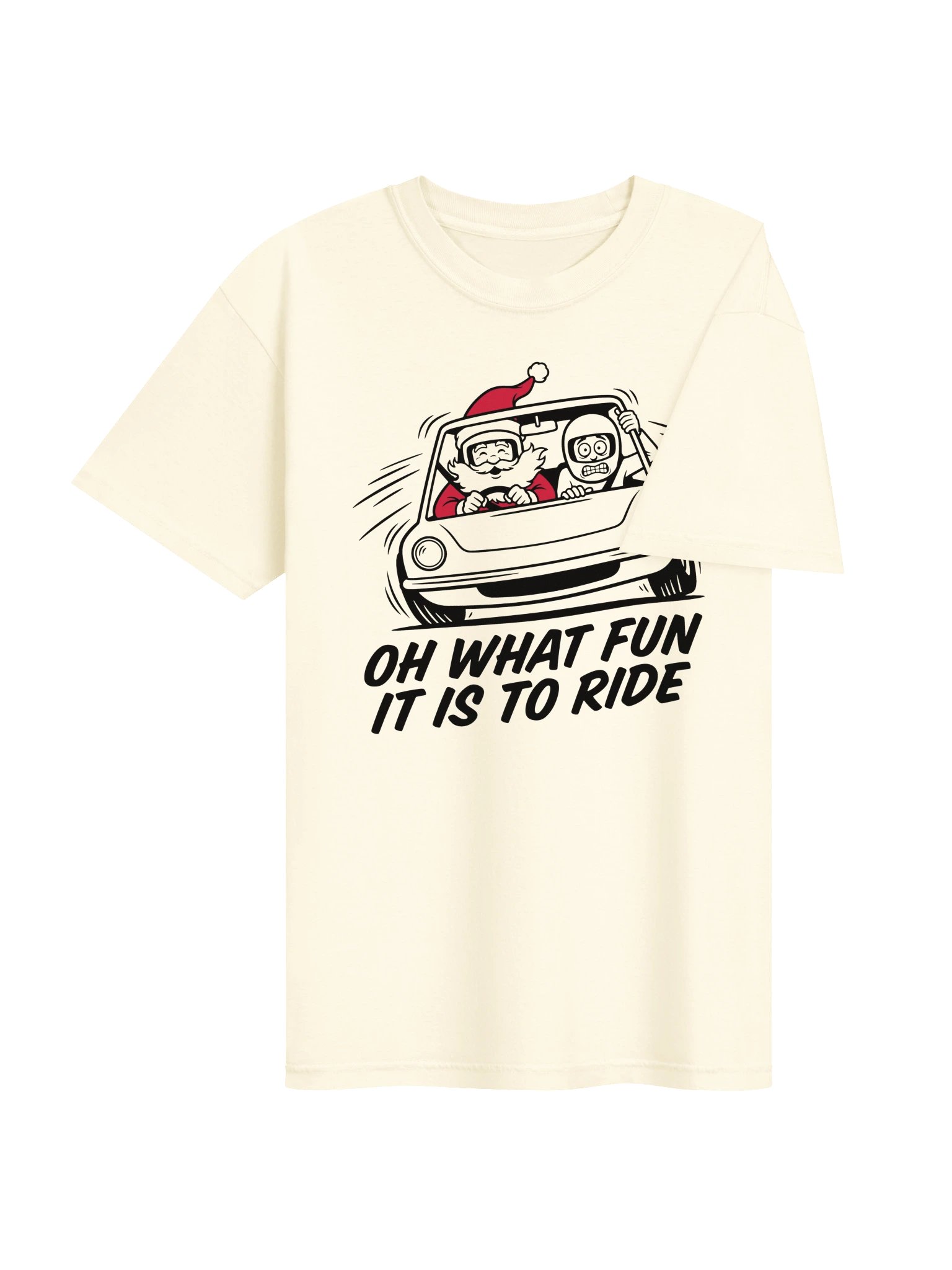 Oh What Fun It Is To Ride Santa Tee product image (7)