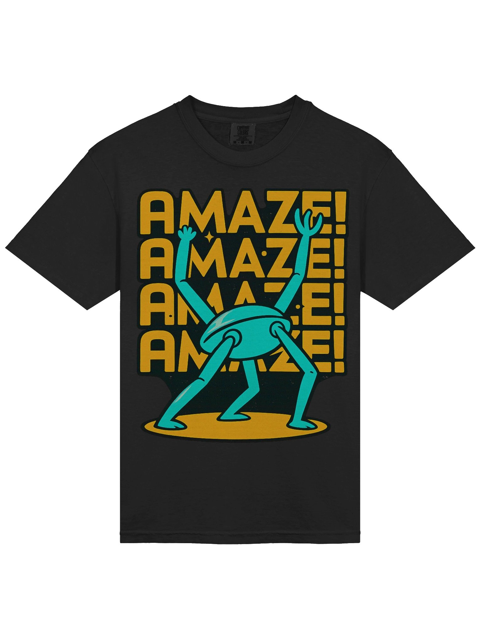 Comfort Colors® Amaze Amaze T-Shirt, Project Hail Mary Rocky T-Shirt, Funny Cartoon Alien Shirt, Sci-Fi Space Tee, Book Lover Gift, Nerd Gift product image (5)