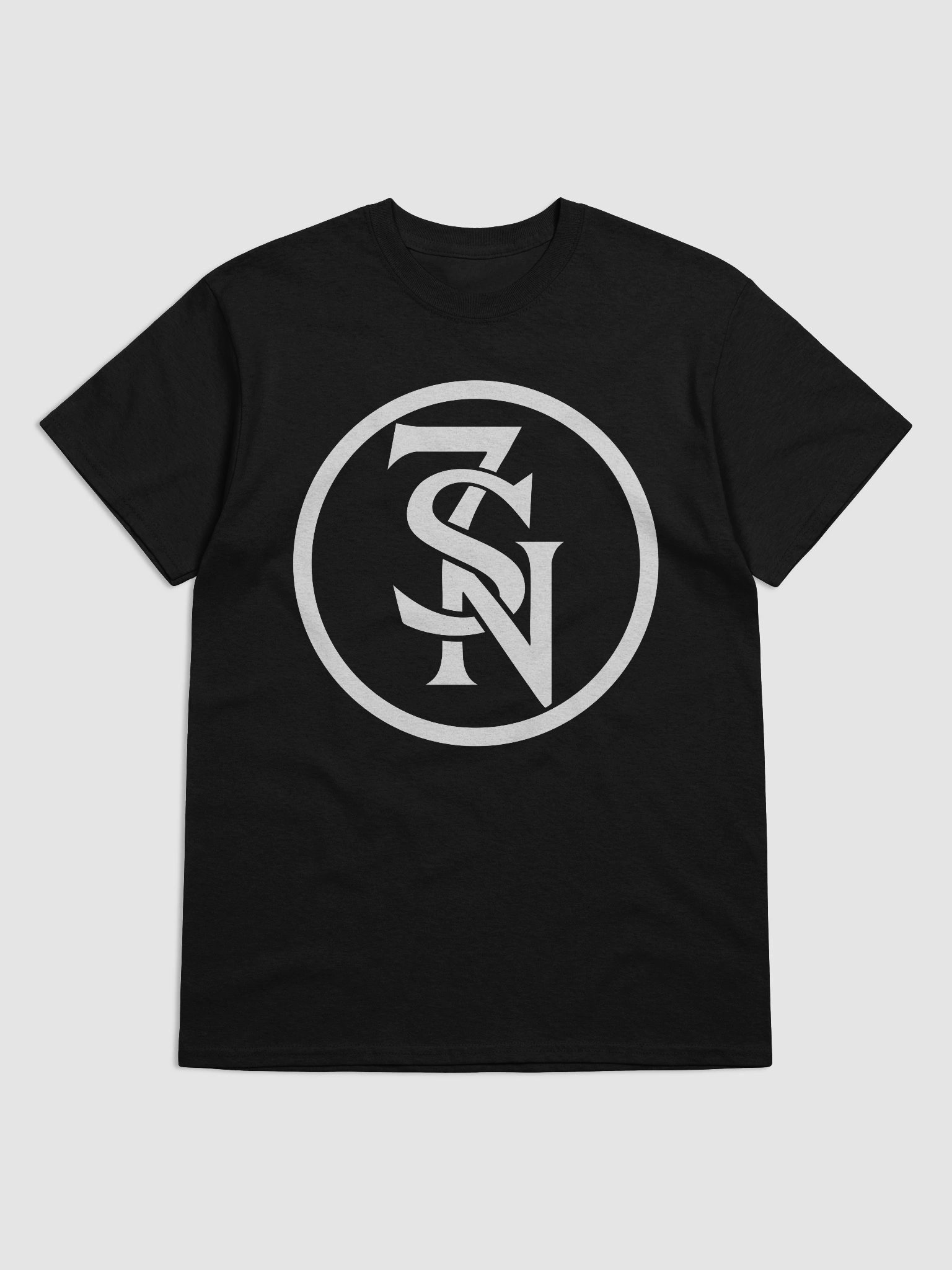 Seven Shades of Nothing White Logo on Gildan Heavyweight T-Shirt product image (5)