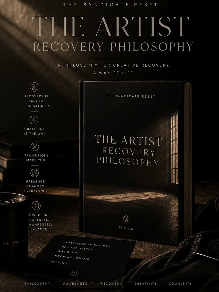 Artist Recovery Philosophy product image (1)