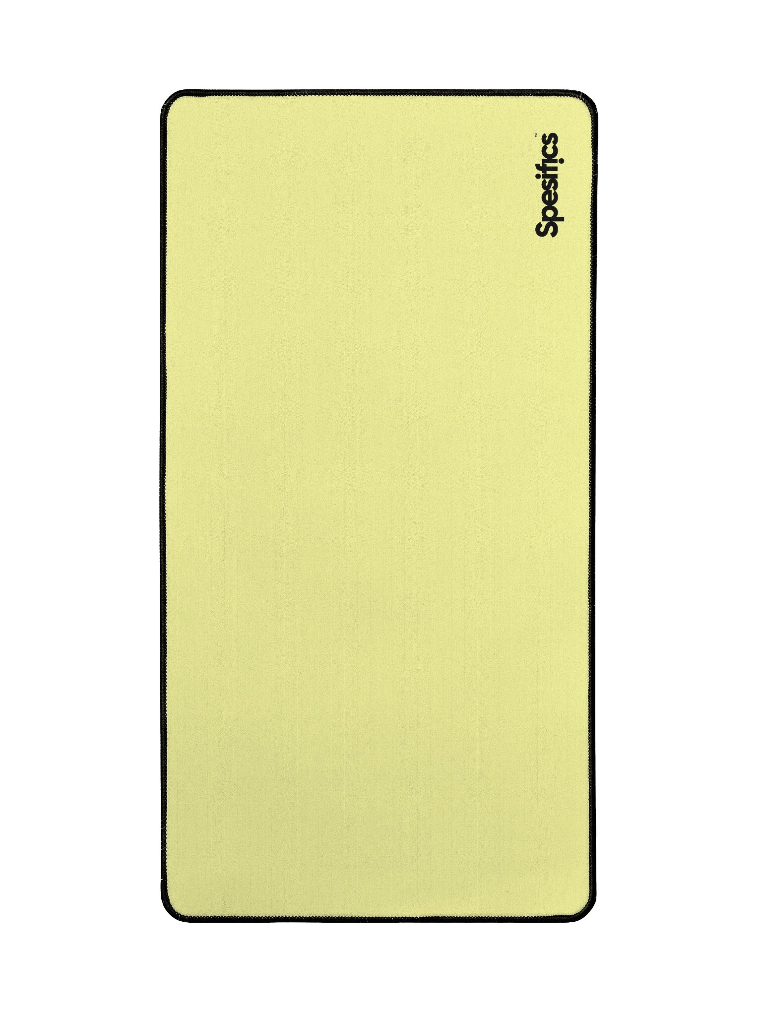 Spesifics Logo Desk Mat - Pastel Yellow product image (2)