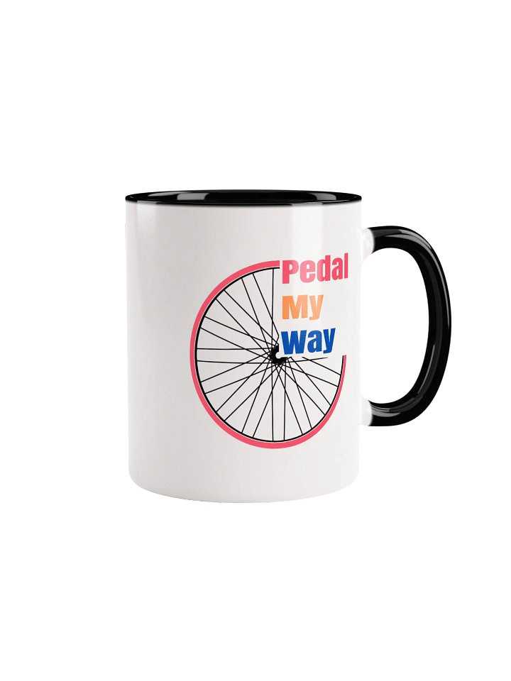 Pedal My Way Ceramic Mug - for your pre and post ride rejuvenation product image (1)