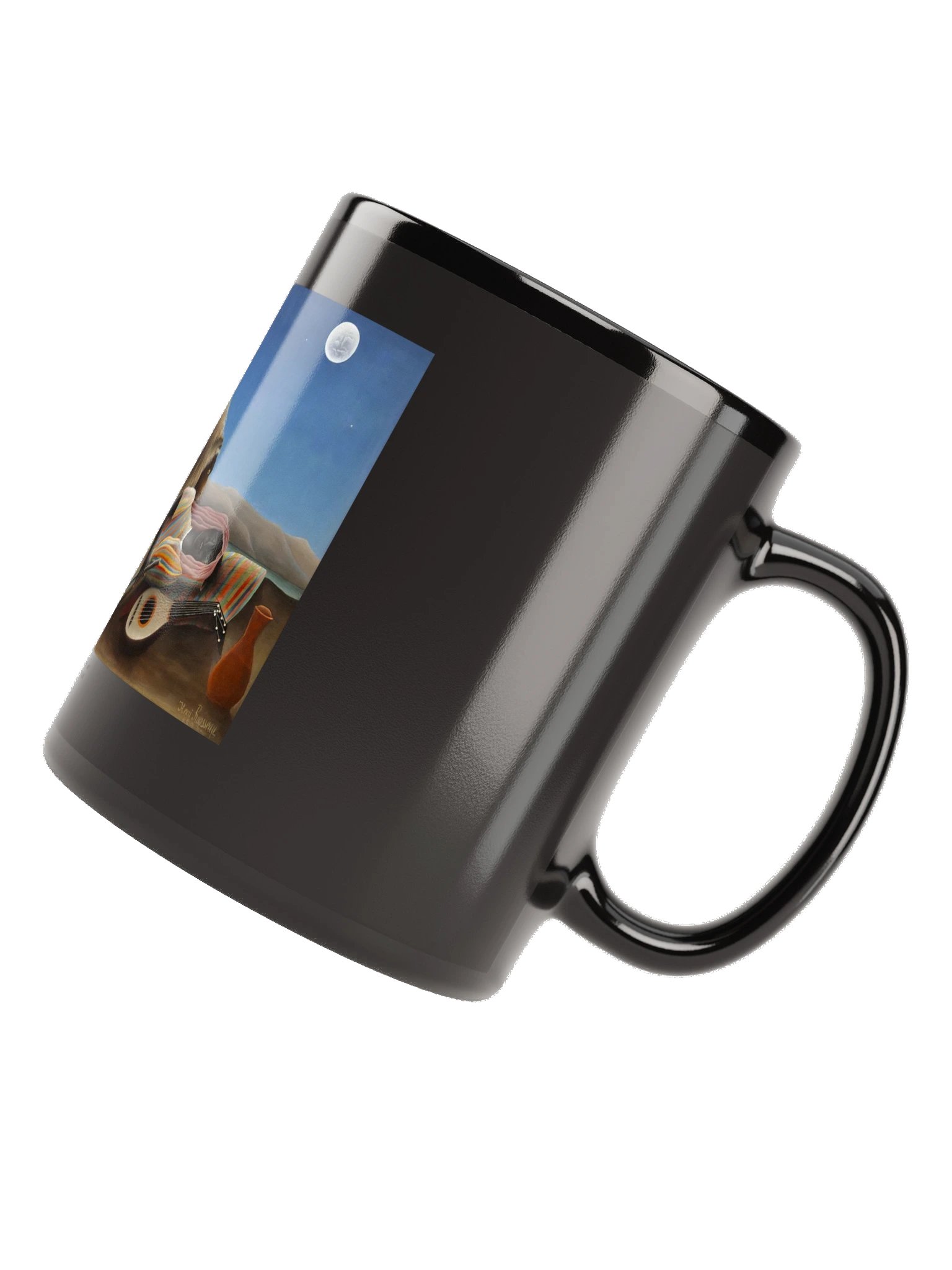 The Sleeping Gypsy — Black Mug product image (6)