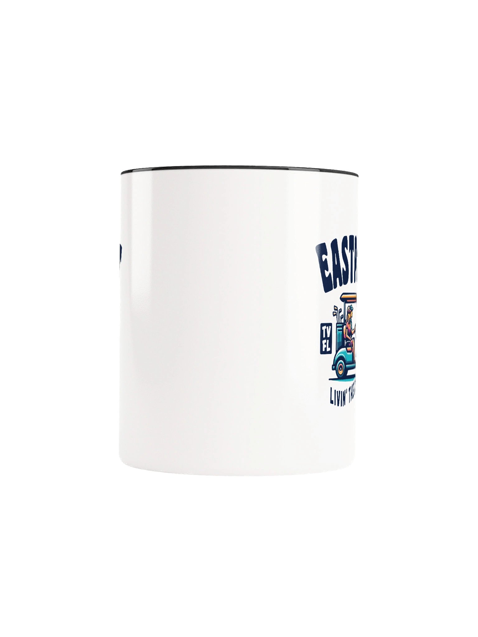 Eastport TV Florida USA Fun Golf Cart Design Coffee Mug product image (5)