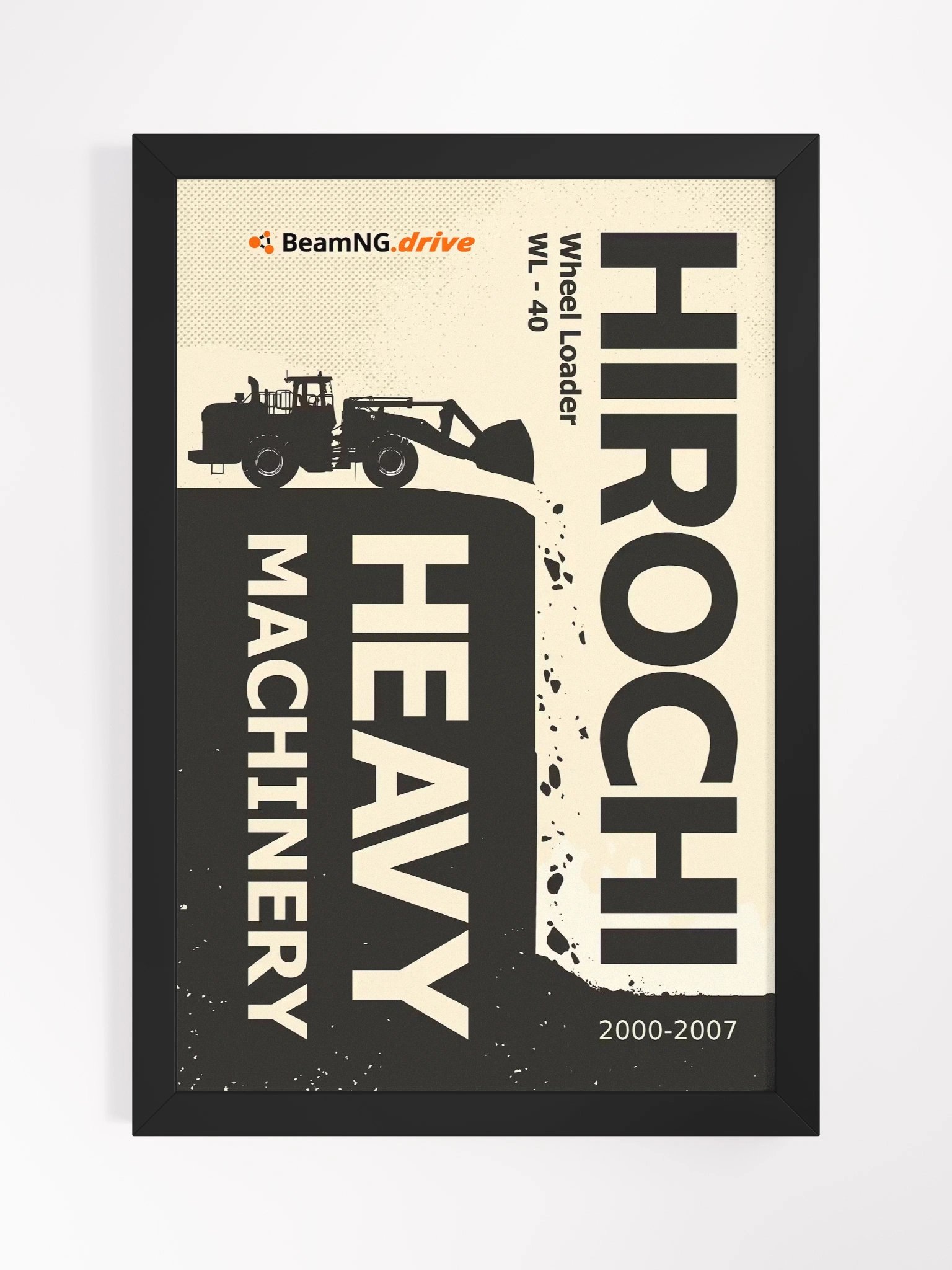 Framed Poster: Hirochi WL-40 Stylized product image (1)