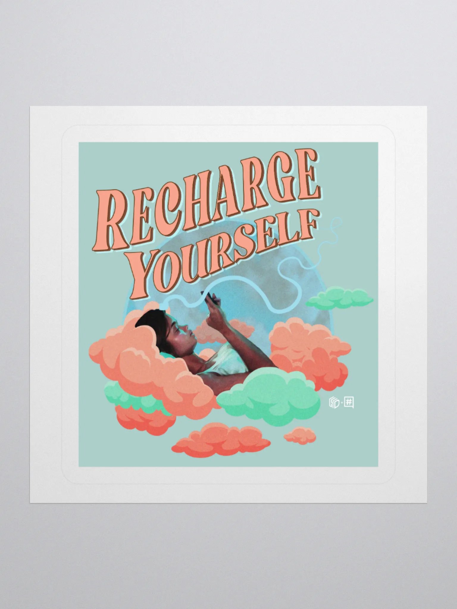 Recharge Yourself Sticker product image (3)